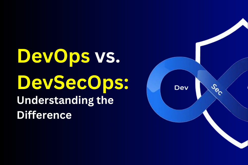 Comparison of DevOps and DevSecOps with key differences in security integration, automation, and collaboration