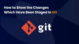Git CLI command highlighting the difference between working directory and staged area